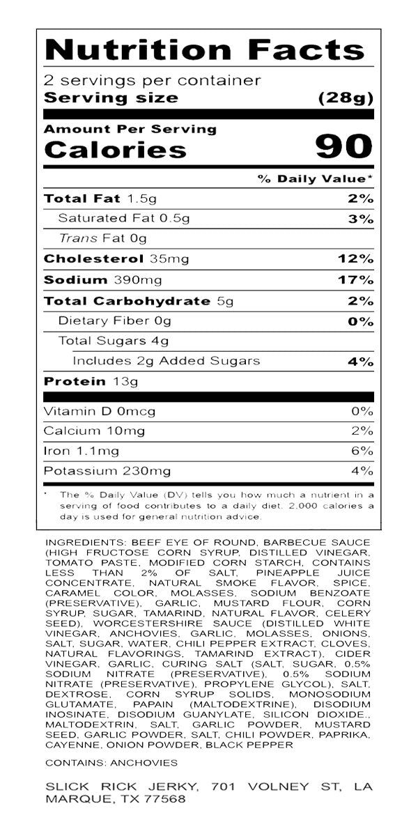 Ash & Dash Beef Jerky