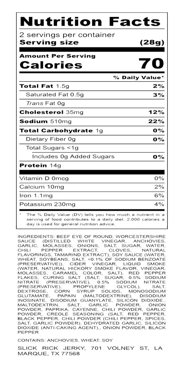 Smoke & Spice Beef Jerky